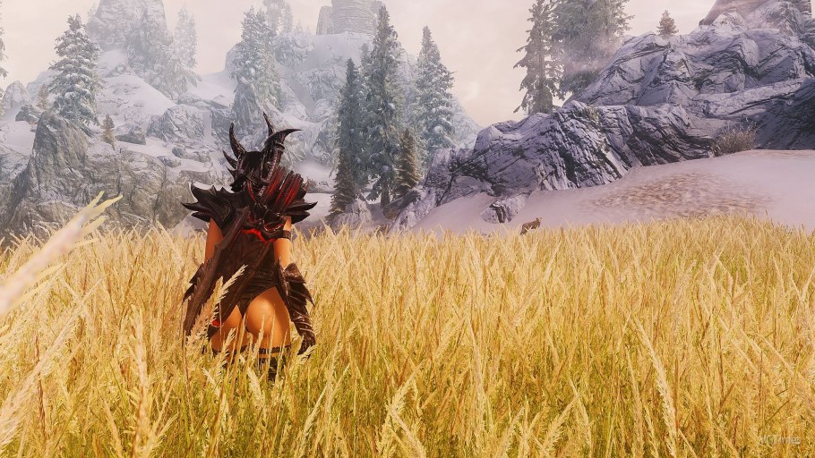 Скайрим ванильные прически