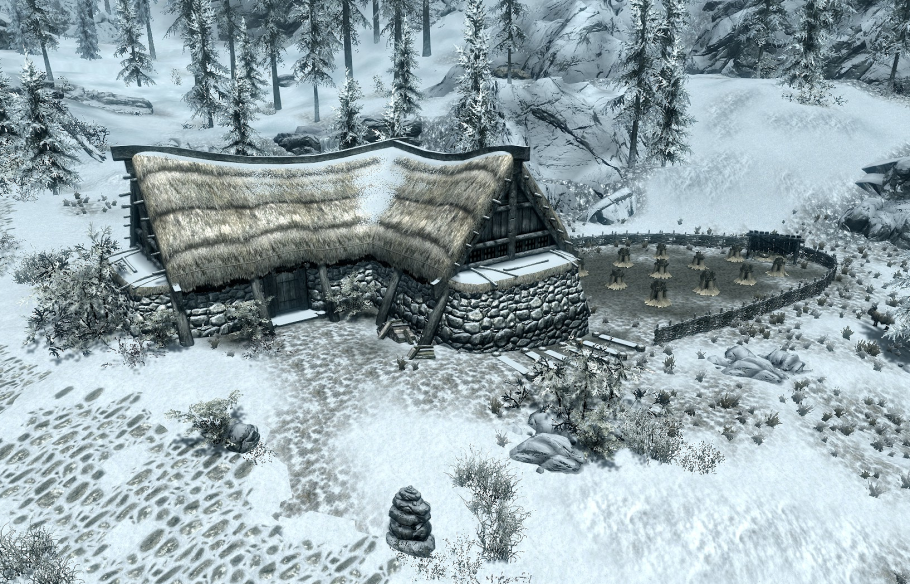 Skyrim ретекстур frankly