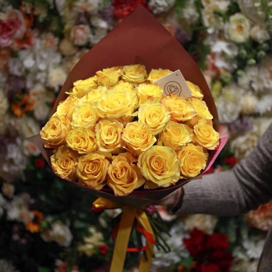 Роза Хай оранж Мэджик