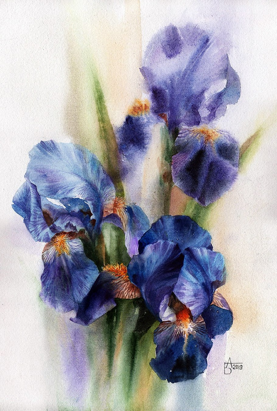 Анна Мейсон акварель