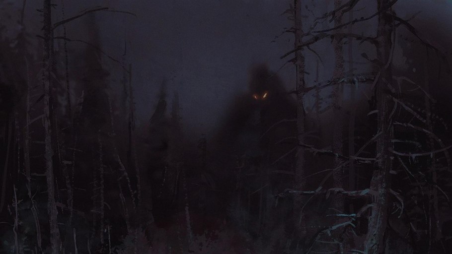 Ураган в лесу