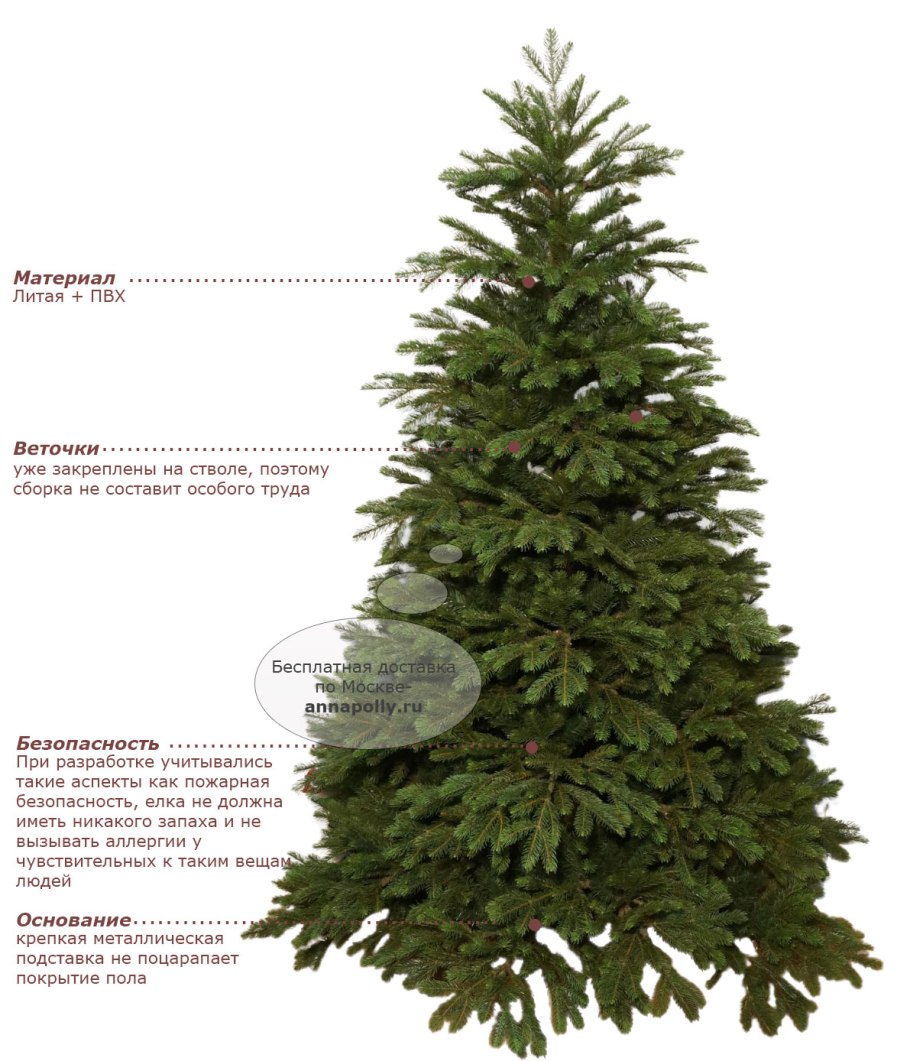 Ель черная (200-250 см, )