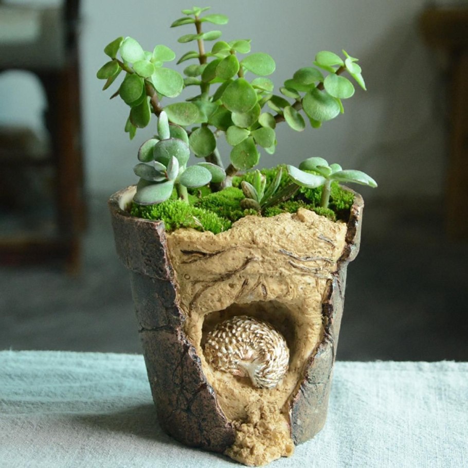 Необычные цветочные горшки