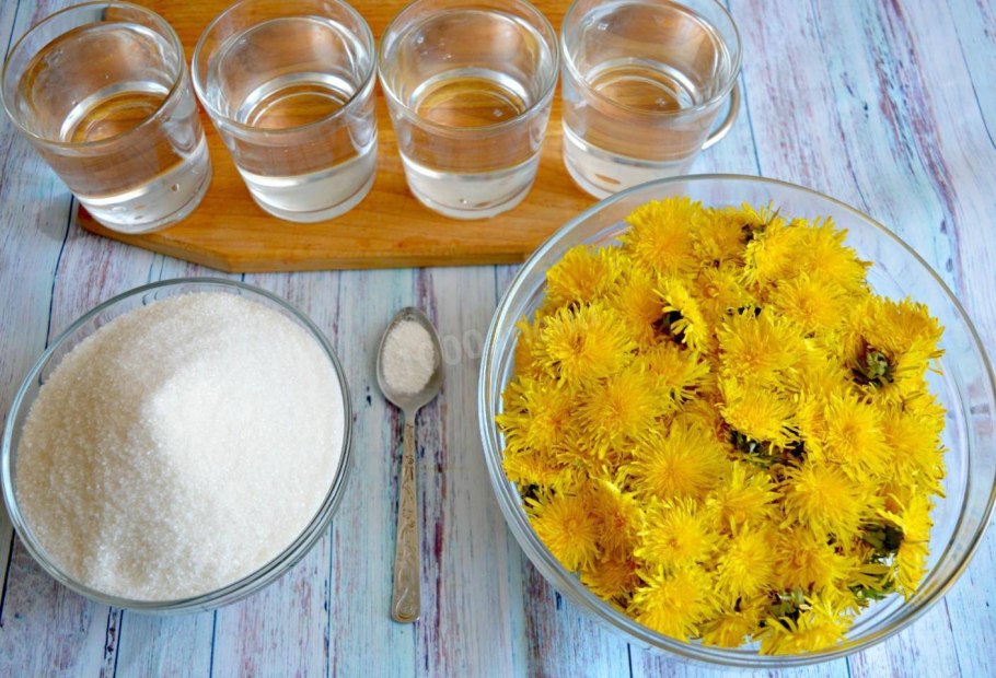 Настой из одуванчиков