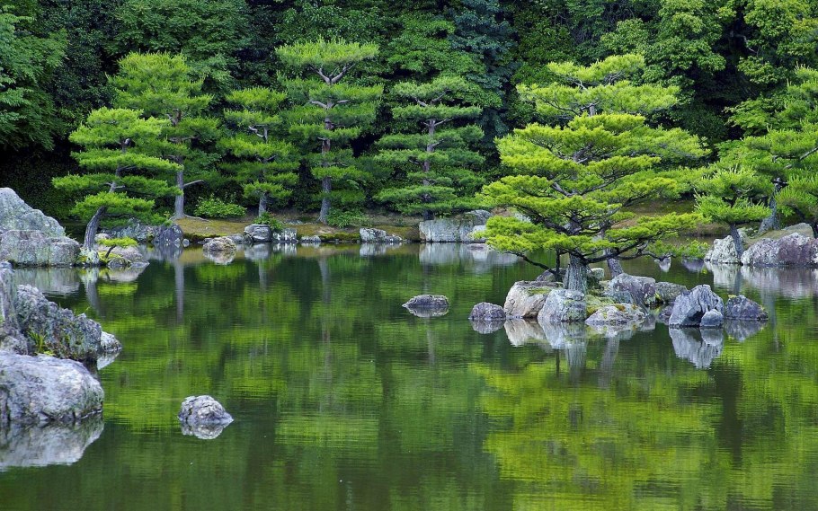 Озеро Кавагути гора Фудзияма