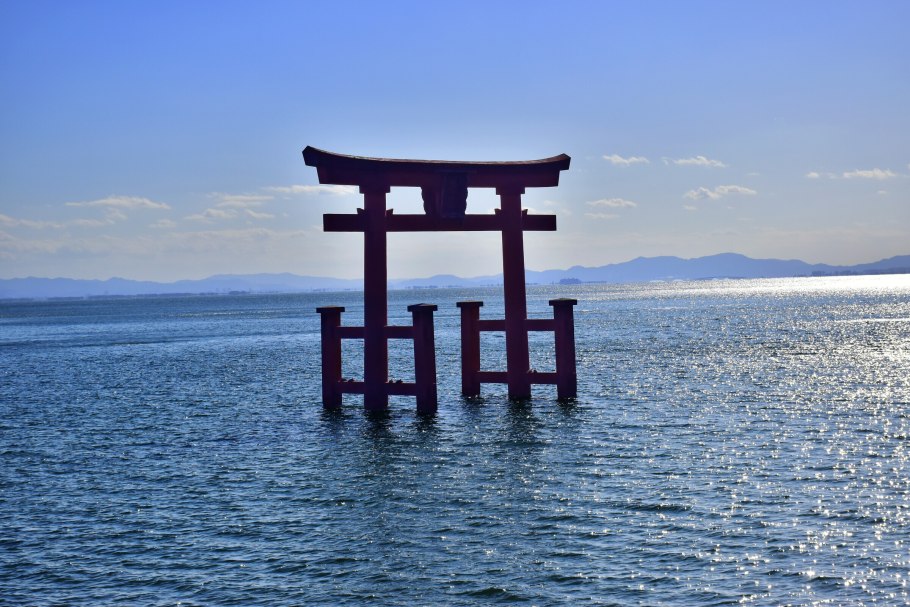 Озеро бива в Японии фото