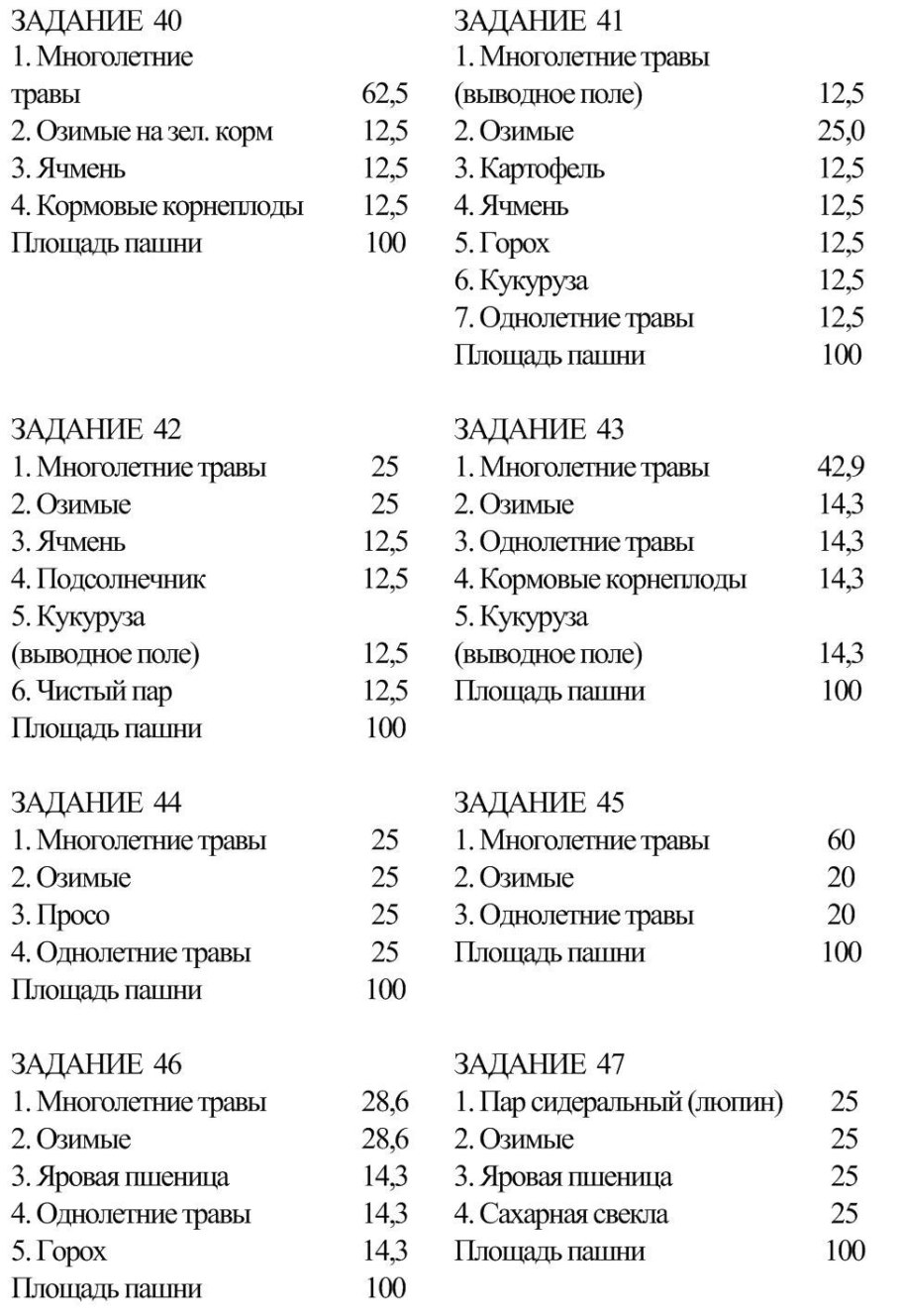 Севооборот овощей на грядках таблица