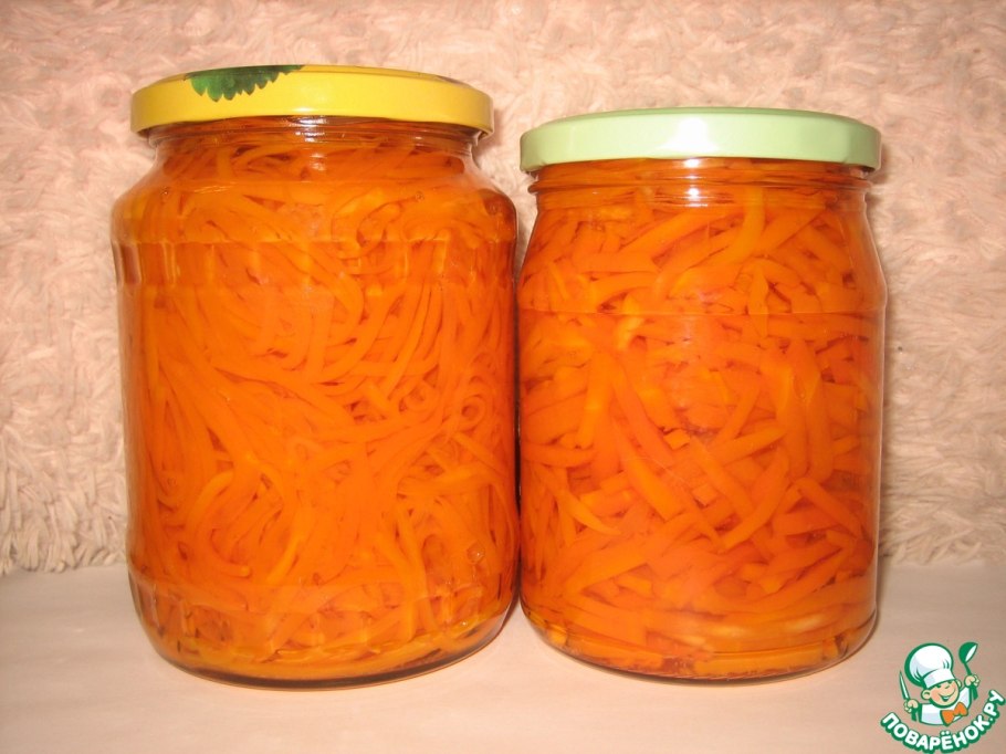 Морковь под снегом