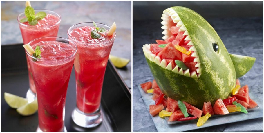 Арбуз чудо ягода желтый