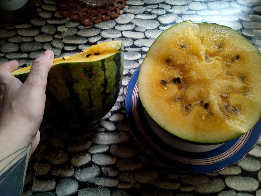 Арбуз оранжевое лето