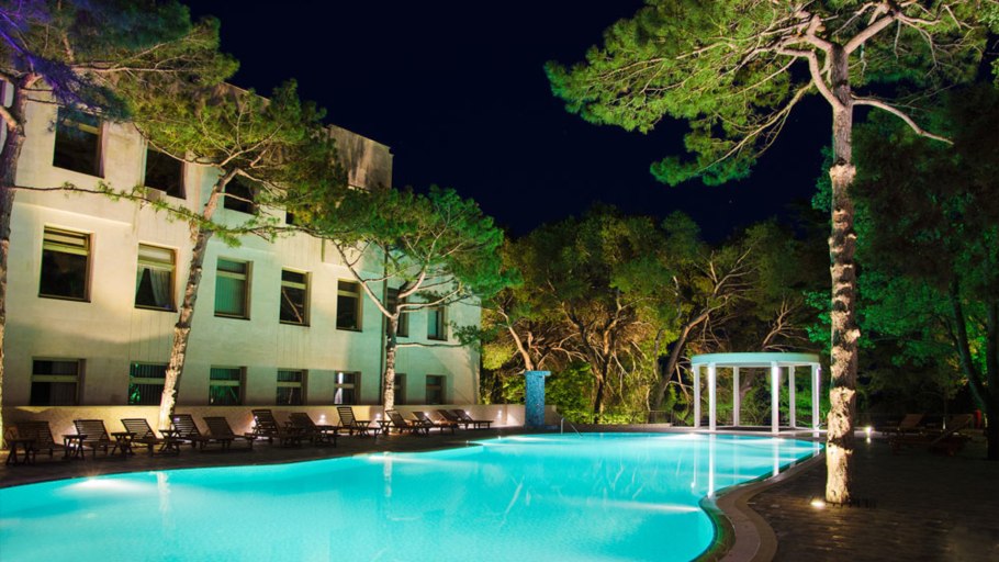 Роща пицундской сосны Абхазия