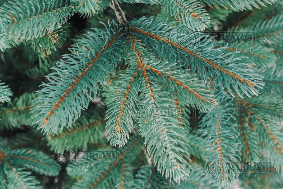 Наша ёлка ель искусственная Дриада микс голубая 2.5 м