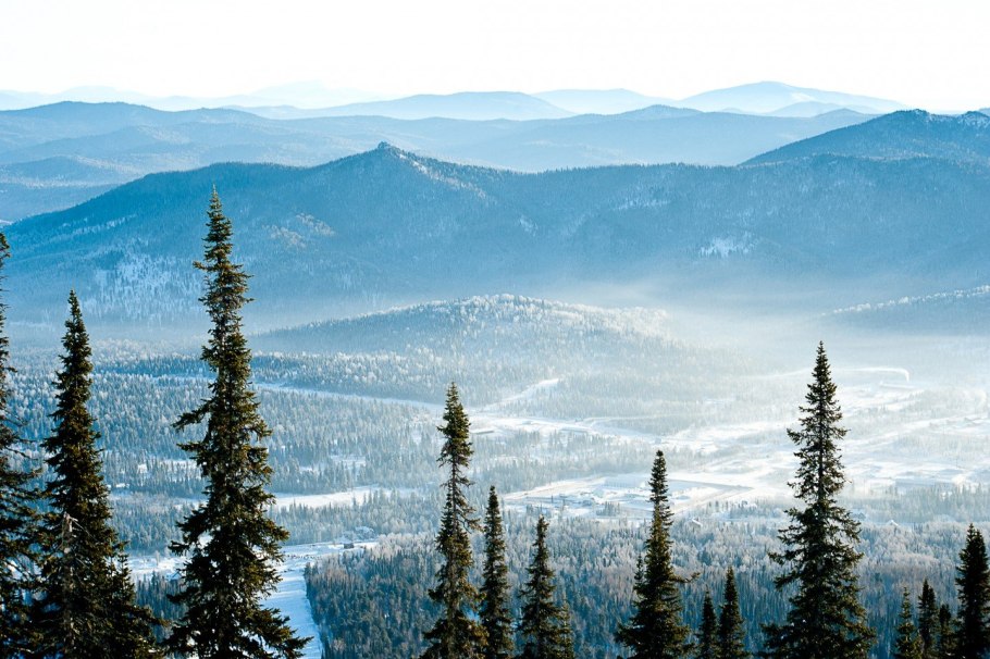 Гора зеленая Кузнецкий Алатау