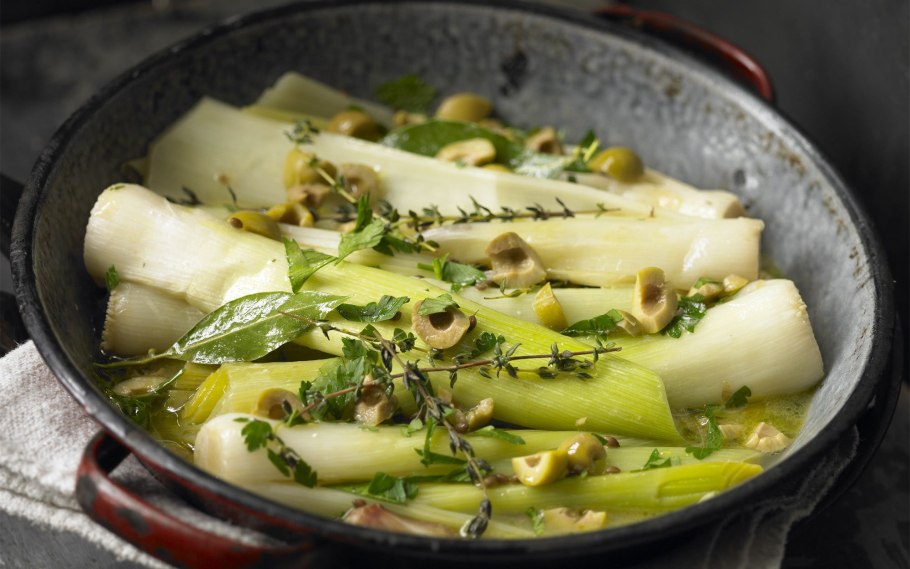 Лук порей строение