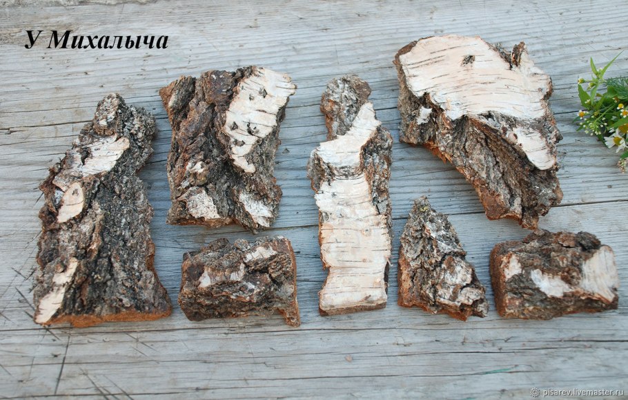 Изделия из коры деревьев
