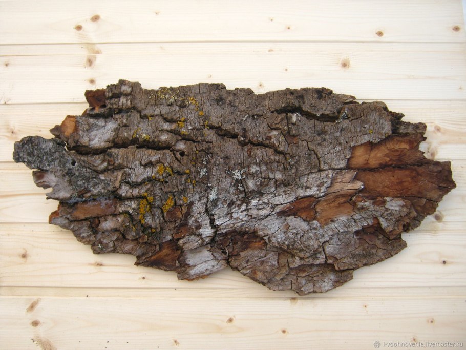 Декор из коры дерева