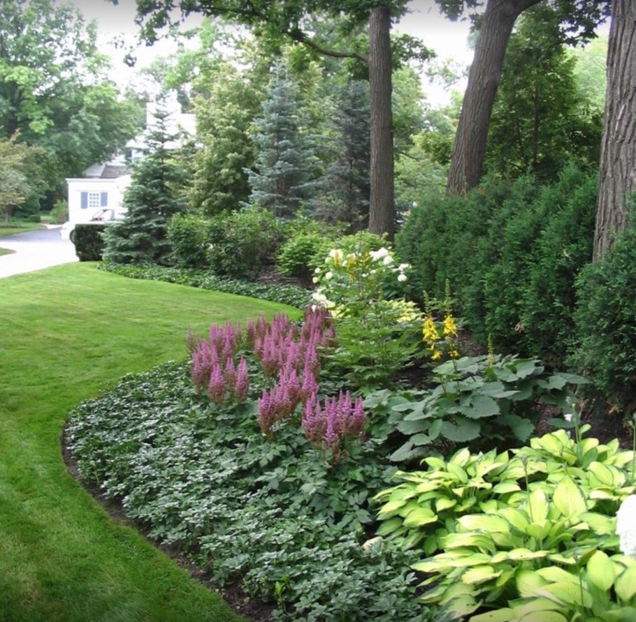 Стиль натургарден в ландшафтном