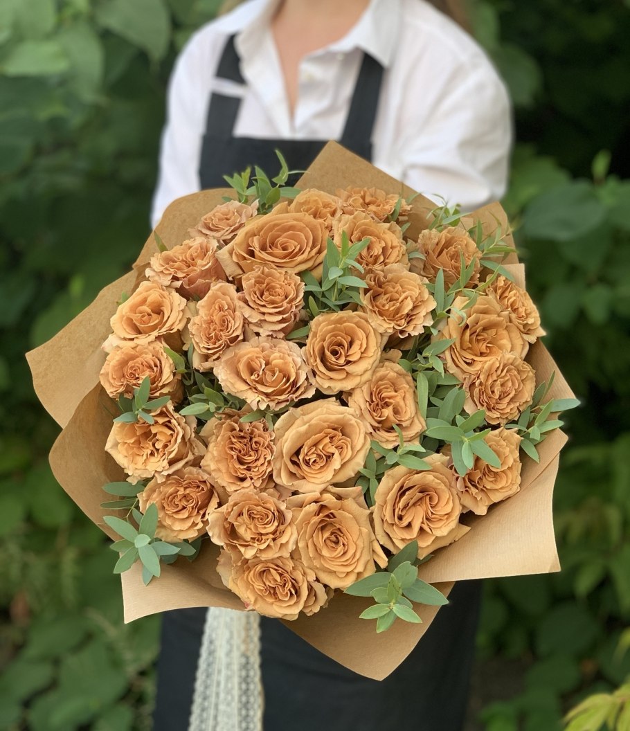 Сорт розы Тоффи