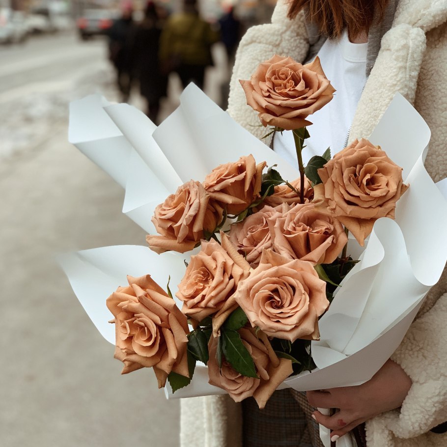 Сорт розы Тоффи