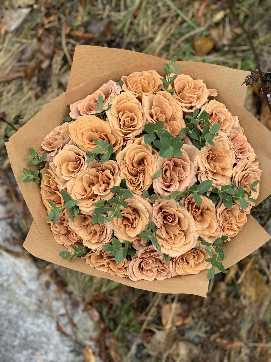 Тоффи Toffee роза