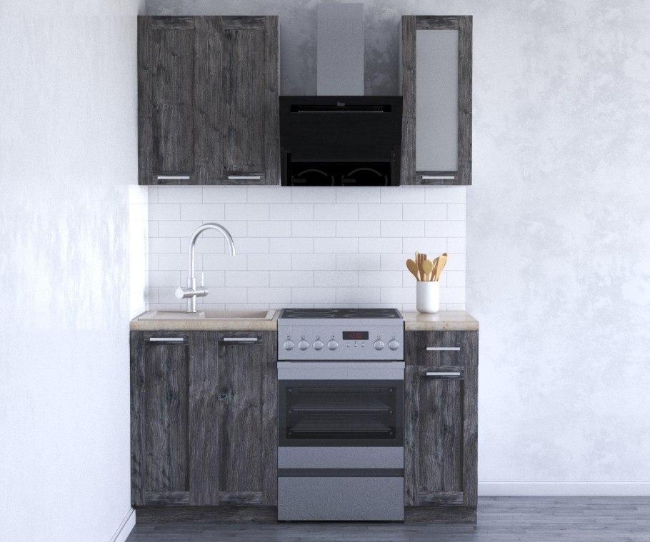 Кухня дуб Пасадена