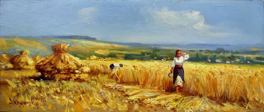 Косцы картина Мясоедова