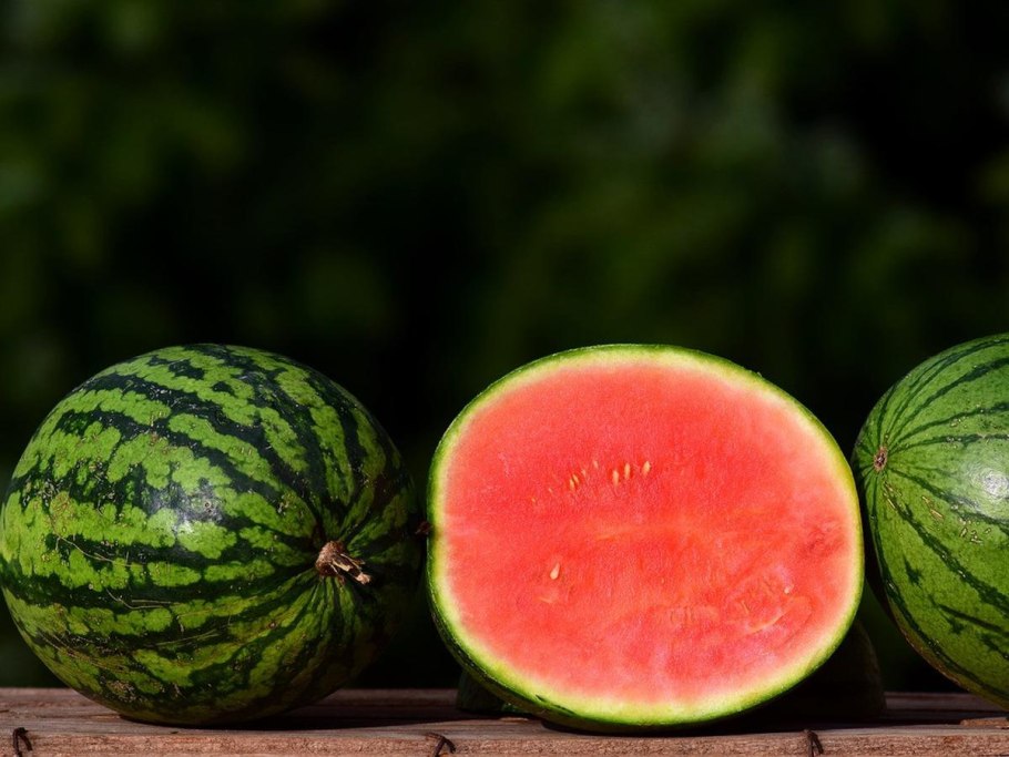 Арбуз в форме звезды