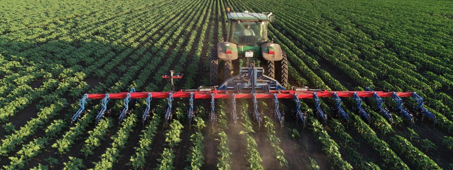 Междурядная культивация подсолнечника