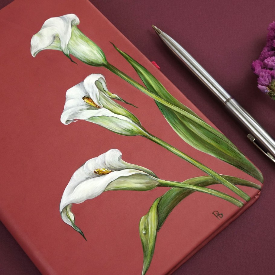 Пластилинография каллы