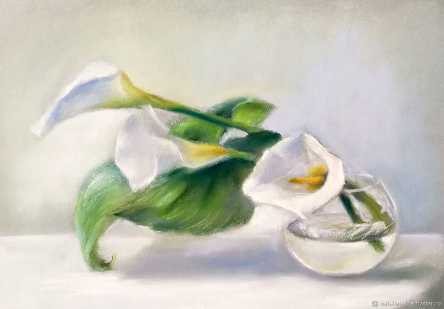 Картины маслом каллы