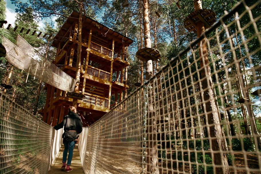 Веревочный парк Sequoia Park Екатеринбург