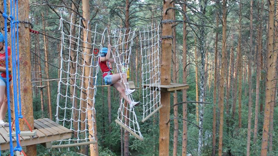 Веревочный парк Маугли Екатеринбург