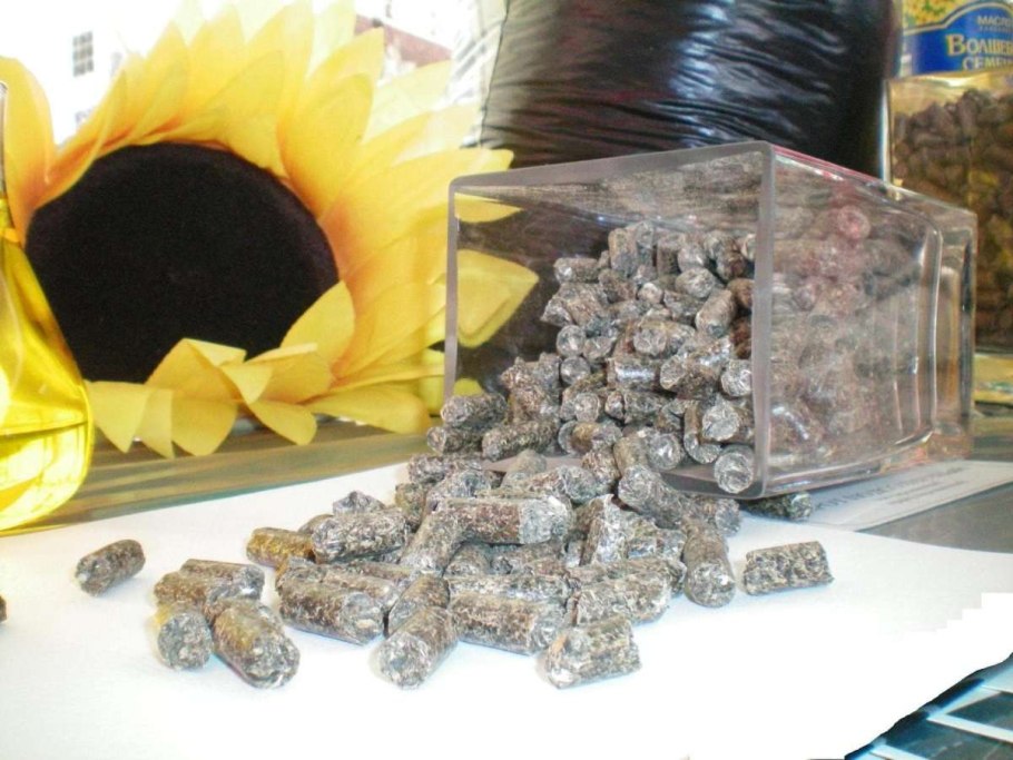 Жмых подсолнечный