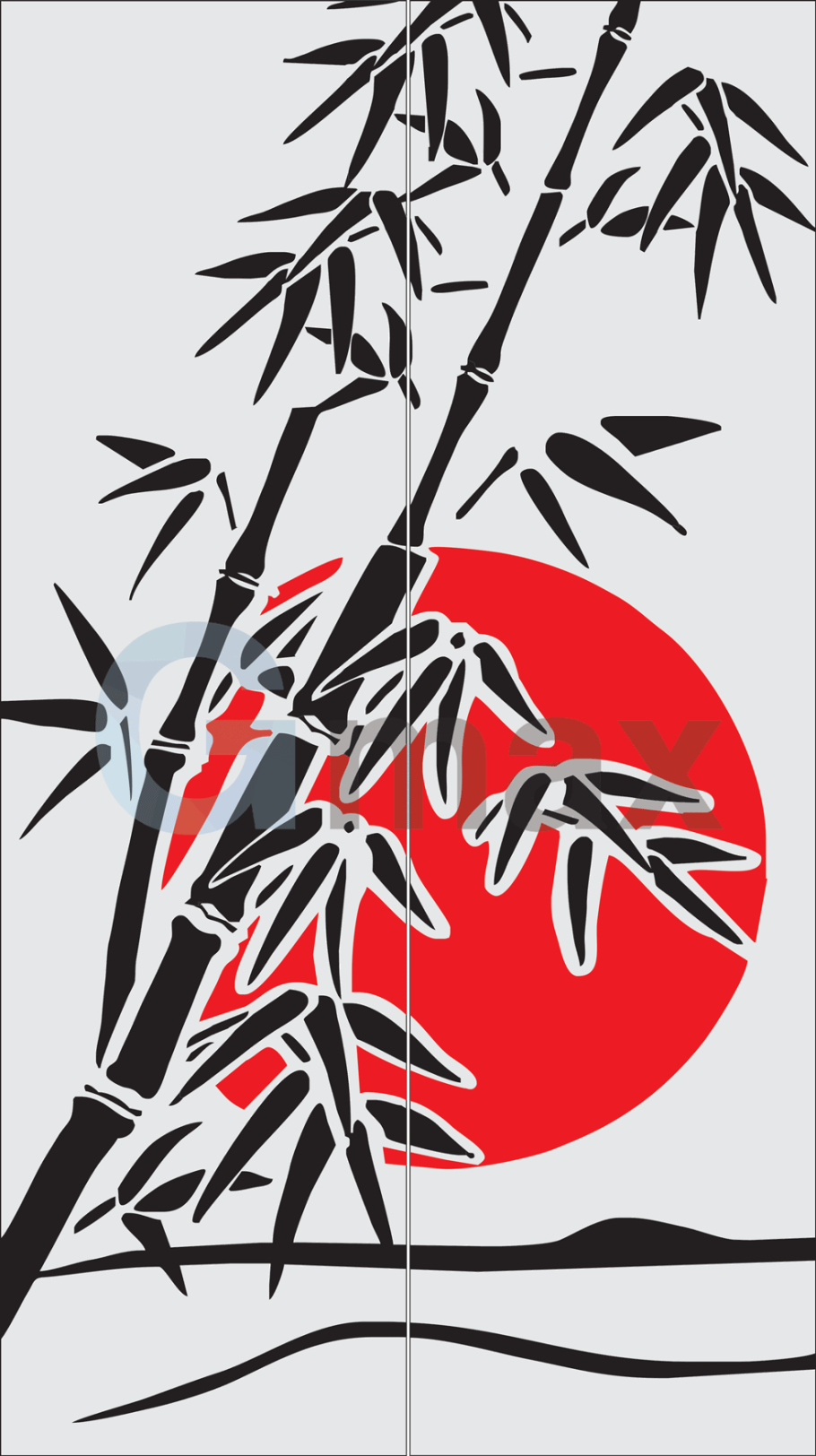 Трафареты в японском стиле