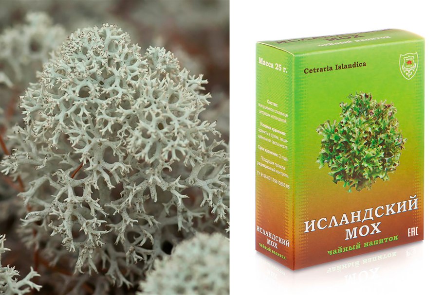 Мох исландский PR. Aguama