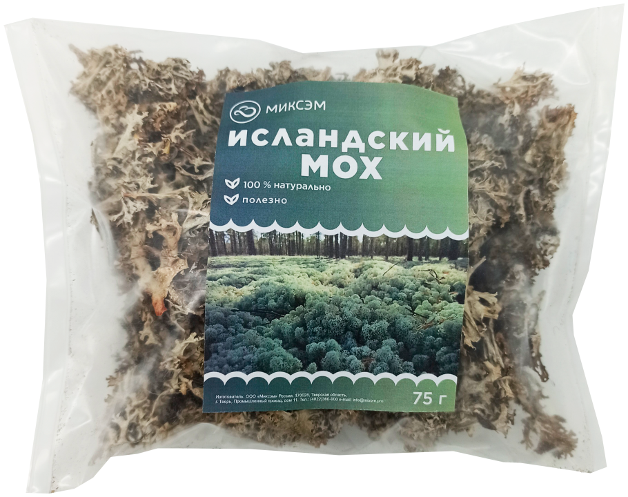 ЛЕКРАСЭТ исландский мох 40г цетрария