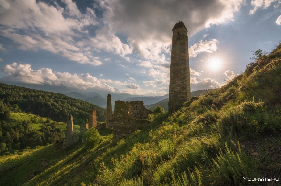 Ингушетия, парк «Эрзи»