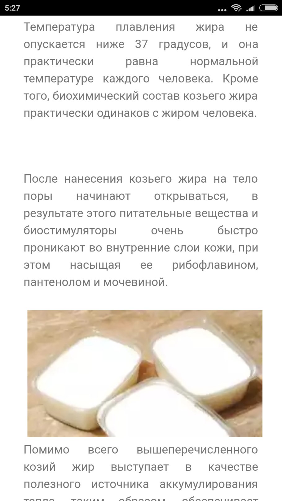 Барсучий жир консистенция