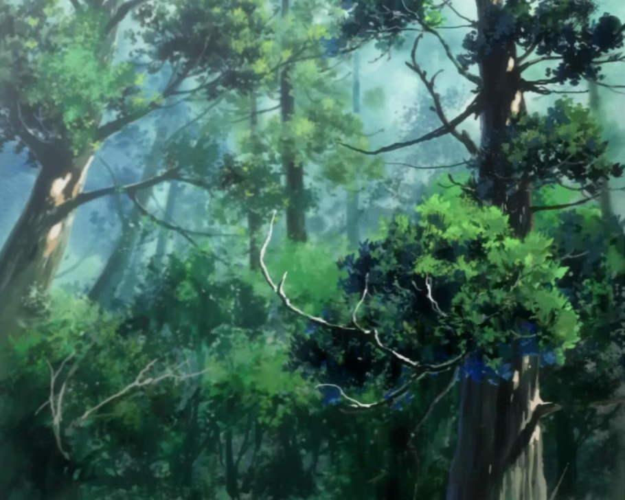 Аниме лес