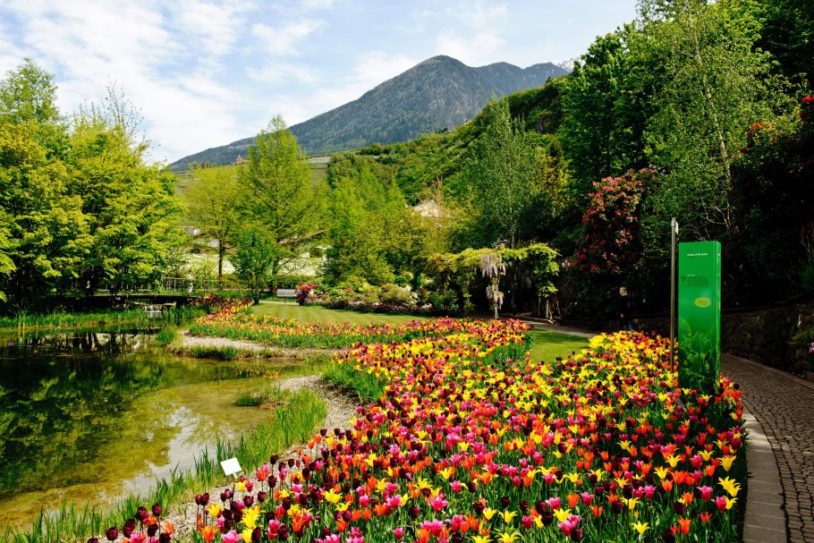 Мерано Италия сады