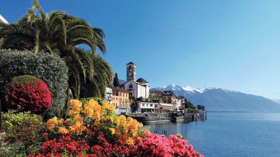 Switzerland озеро Комо