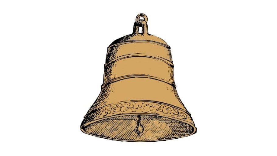 Раскраска колокольчик цветок