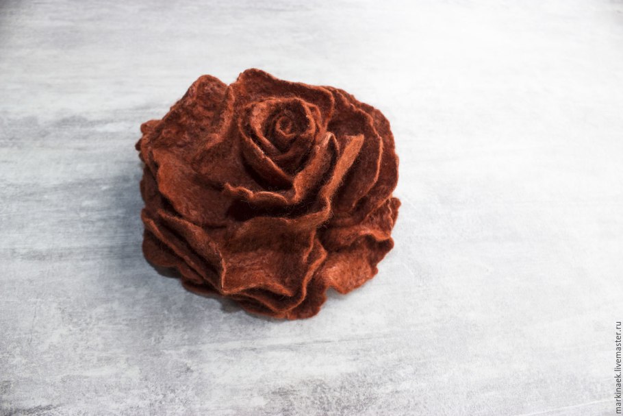 Роза флорибунда хот шоколад