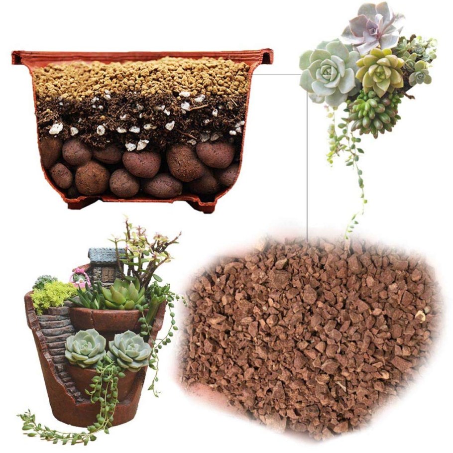 Керамзит для дренажа растений