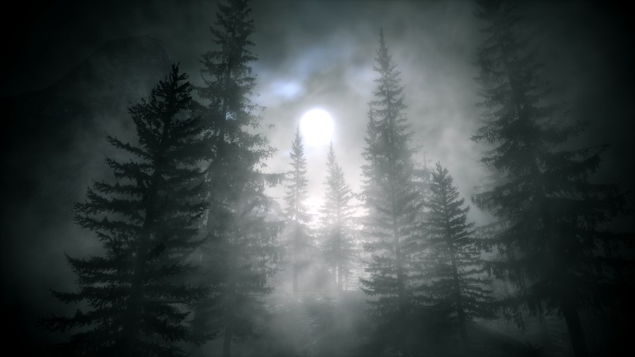 Alan Wake лес