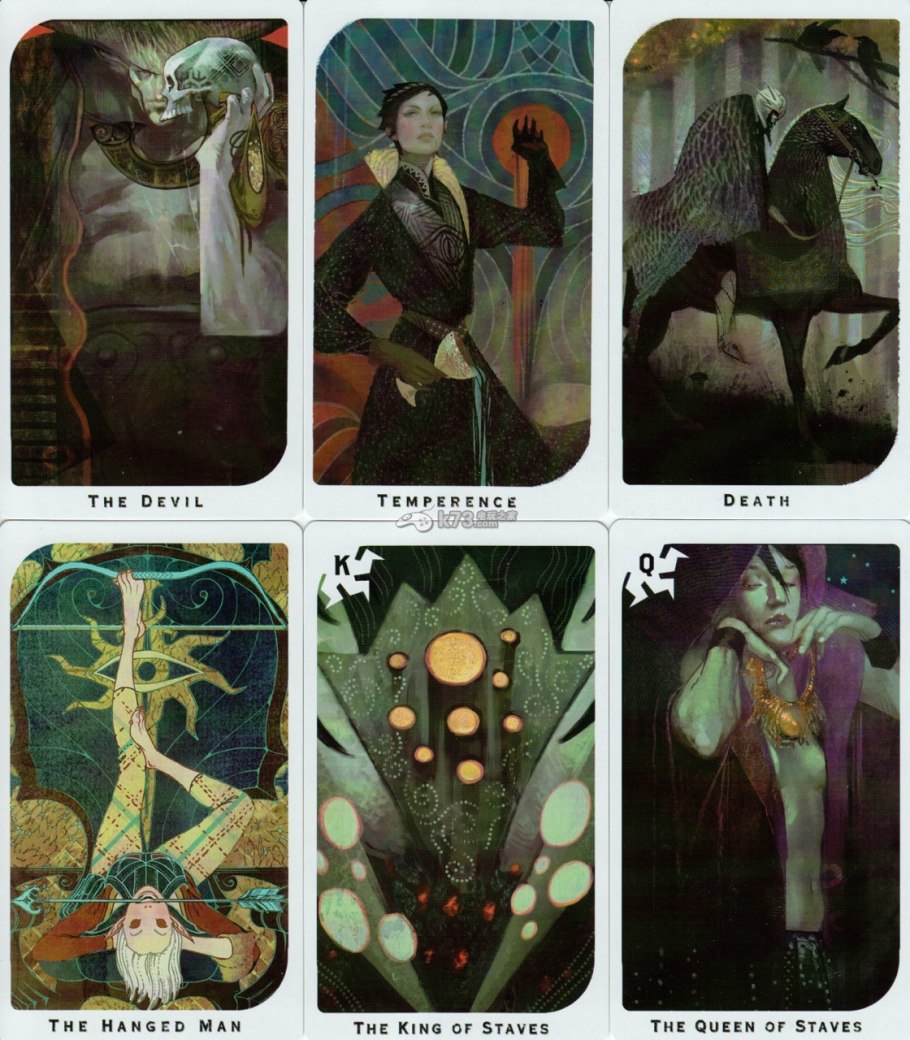 Dragon age Inquisition Tarot Cards