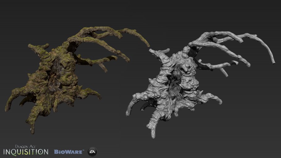 Растение Zbrush