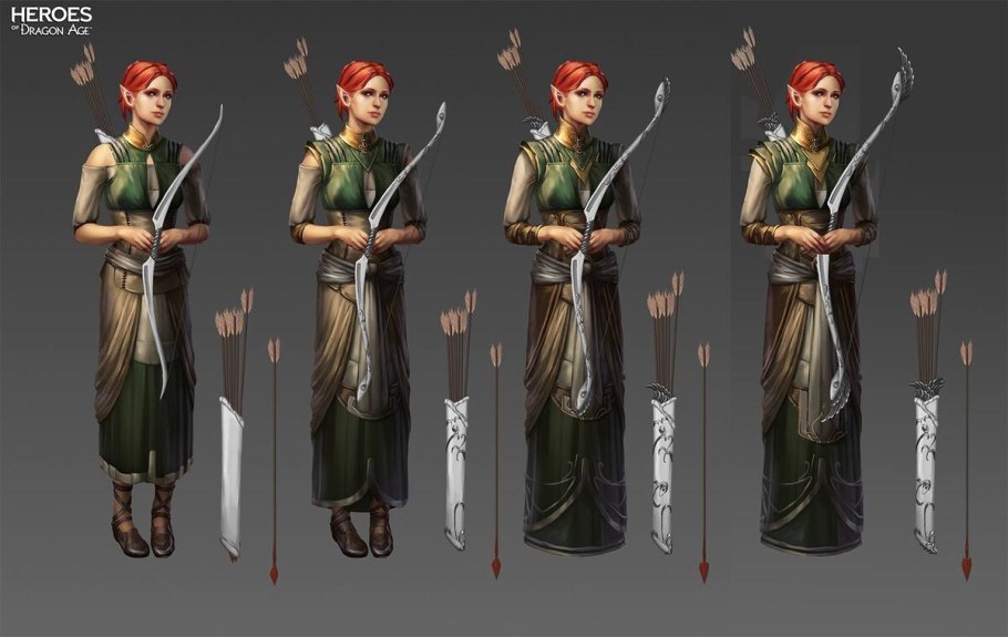 Эльфы драгон эйдж арт