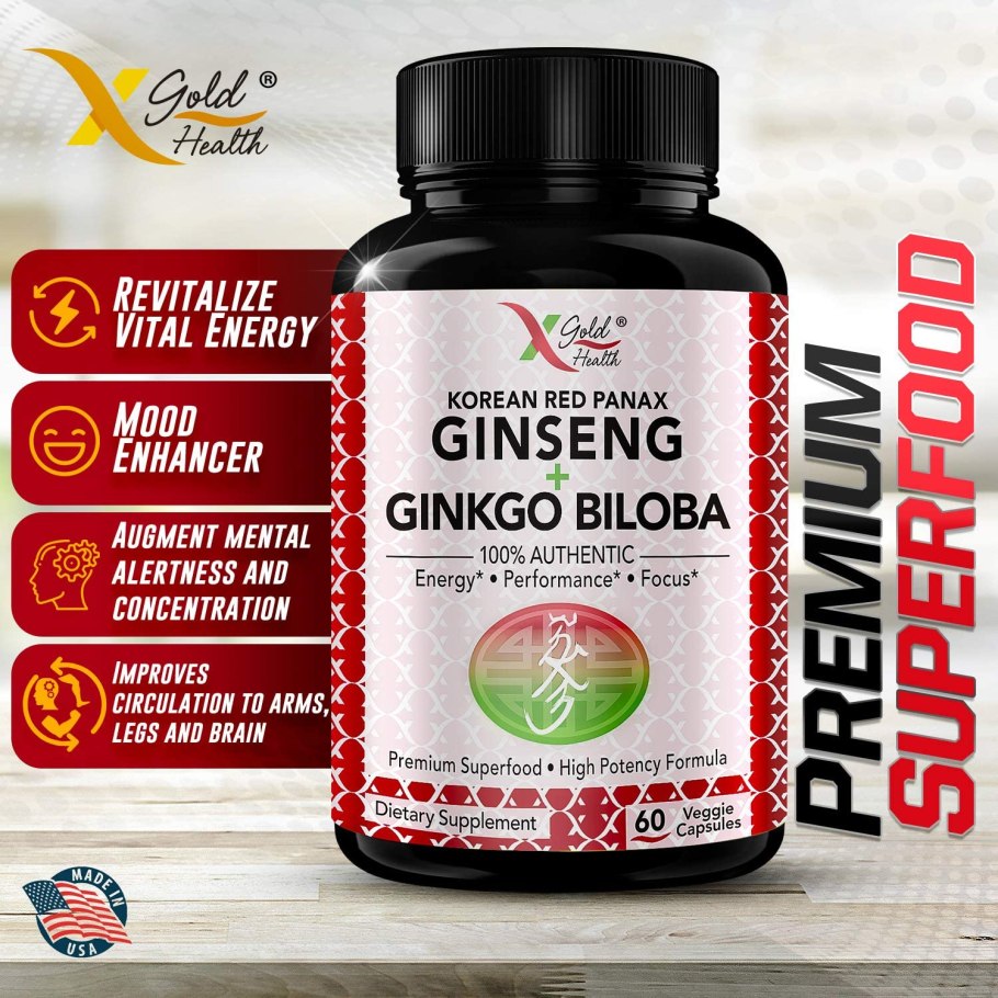 Ginkgo Biloba & Ginseng