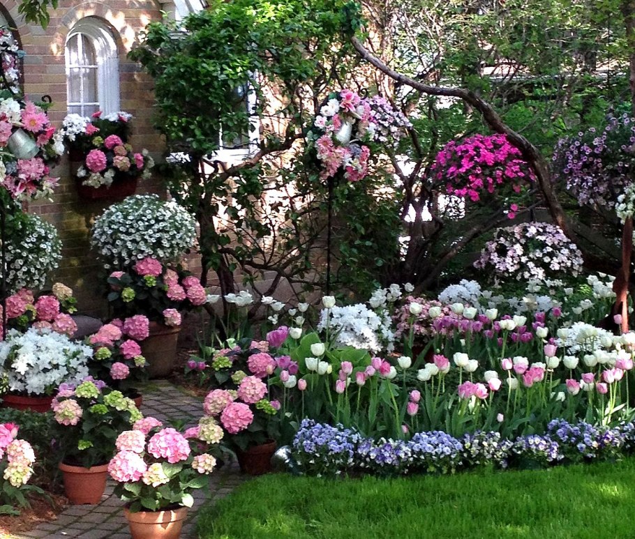 Розарий в ландшафтном